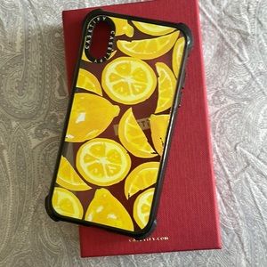 CASETIFY LEMON PRINT IPHONE XS